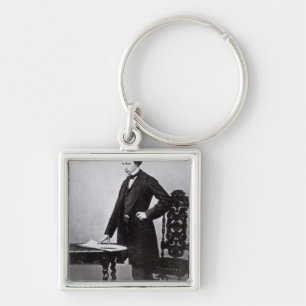 Lewis Carroll  aged 29 Key Ring