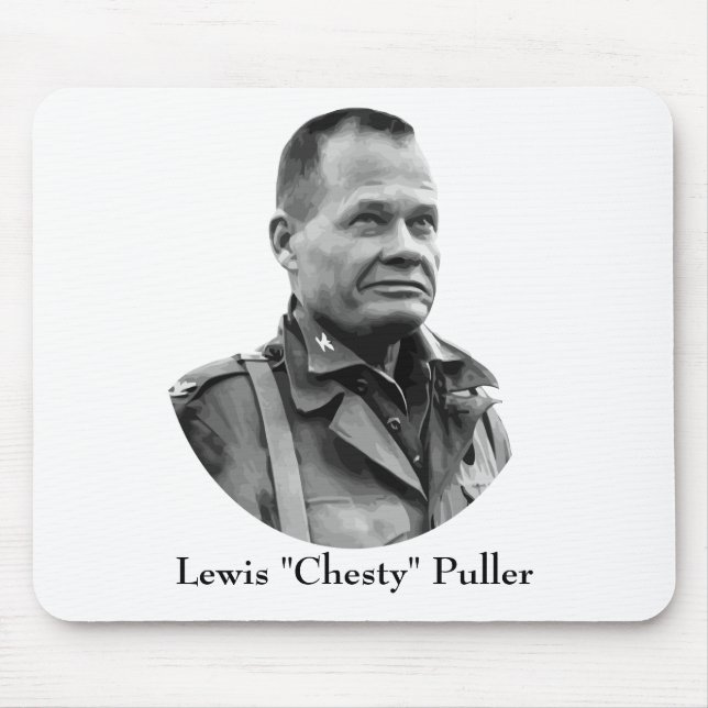 Lewis "Chesty" Puller Mouse Mat (Front)