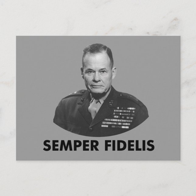 Lewis "Chesty" Puller Postcard (Front)