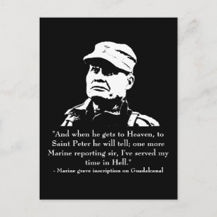Lewis "Chesty" Puller Postcard