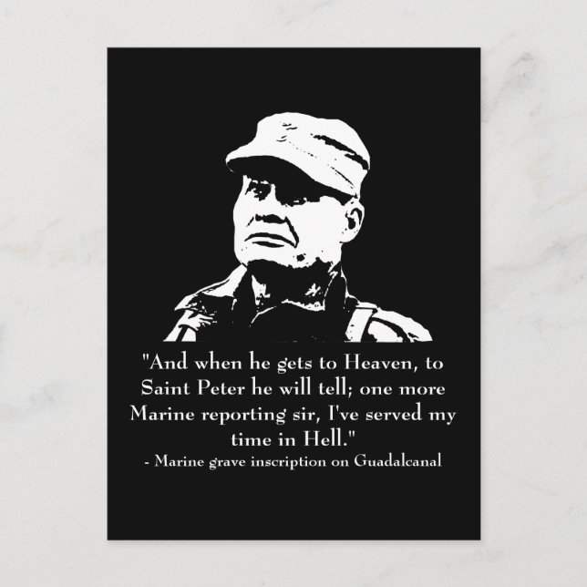 Lewis "Chesty" Puller Postcard (Front)