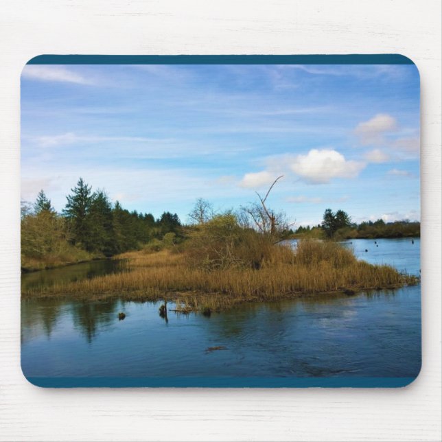 Lewis & Clark River, Oregon Mouse Mat (Front)