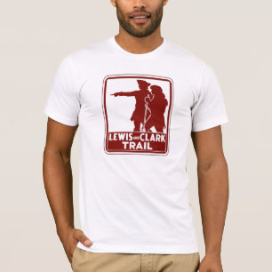 Lewis & Clark, Traffic Guide Sign, USA T-Shirt