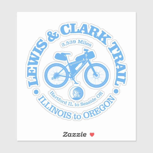 Lewis & Clark Trail (cycling) (Sheet)