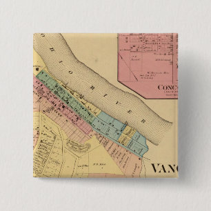 Lewis County, Kentucky 15 Cm Square Badge