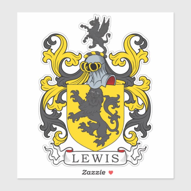 Lewis Family Crest (Sheet)