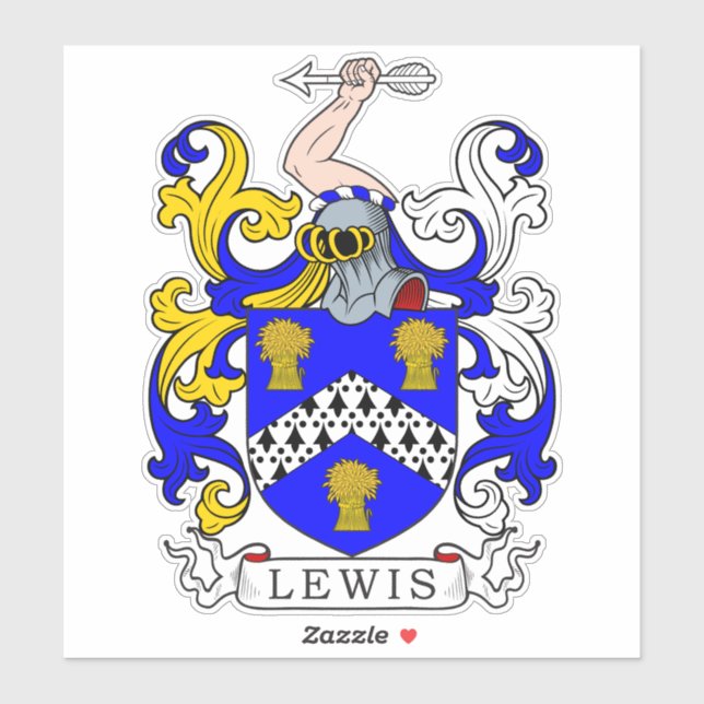 Lewis Family Crest (Sheet)