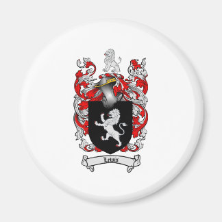 Lewis Family Crest - Lewis Coat of Arms Magnet
