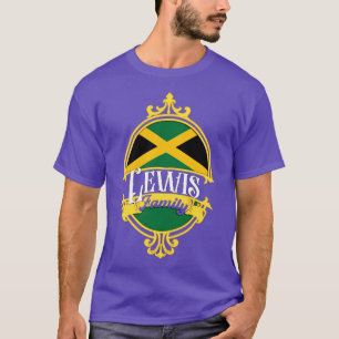 Lewis Family Jamaica Flag T-Shirt