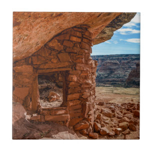 Lewis Lodge Anasazi Ruin - Cedar Mesa - Utah Tile