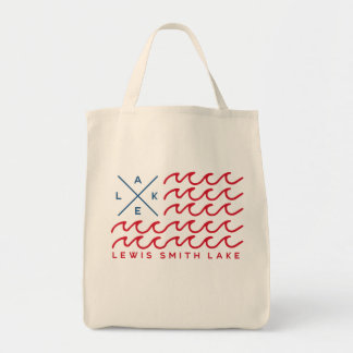 Lewis Smith Lake Flag Wave Tote