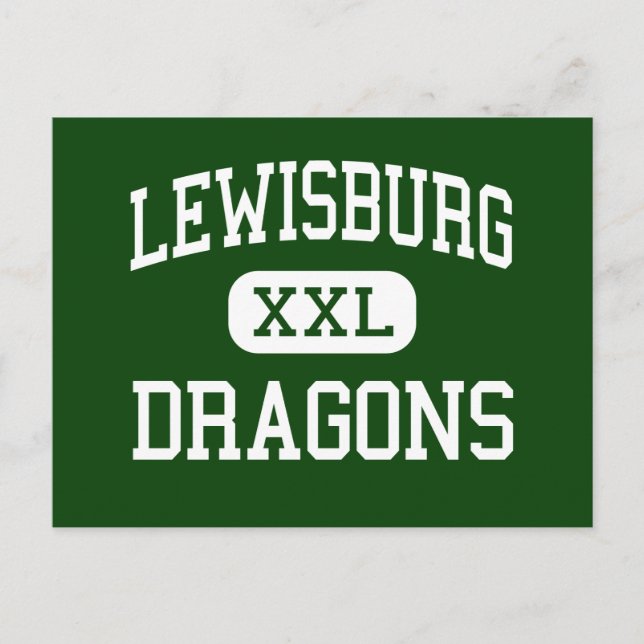 Lewisburg - Dragons - High - Lewisburg Postcard (Front)