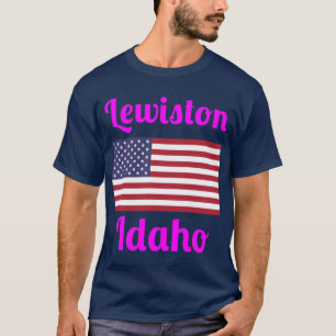 Lewiston Idaho Stylish Prints T-Shirt