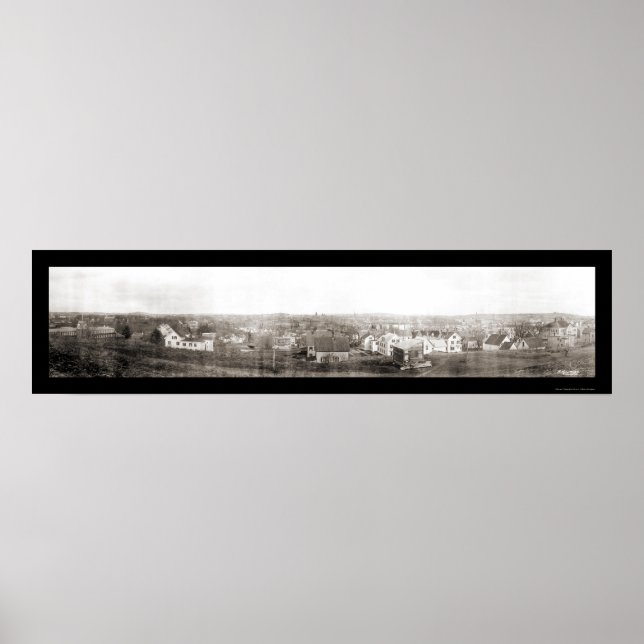 Lewiston, ME Photo 1910 Poster (Front)