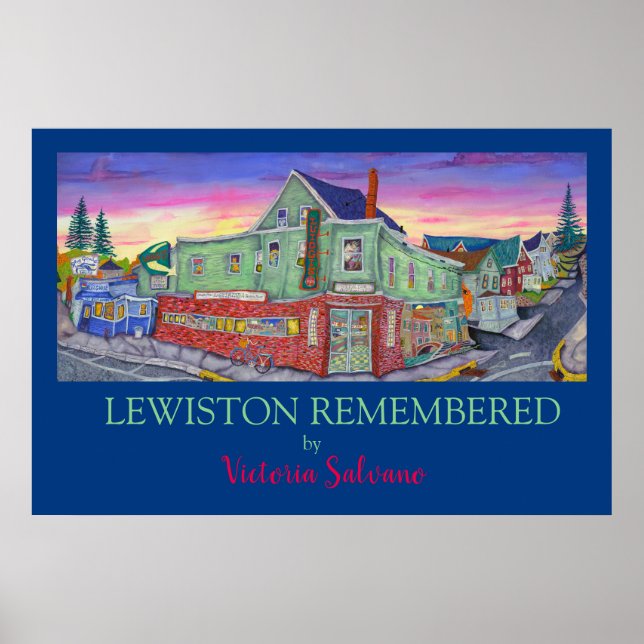 Lewiston Rememberd Poster (Front)