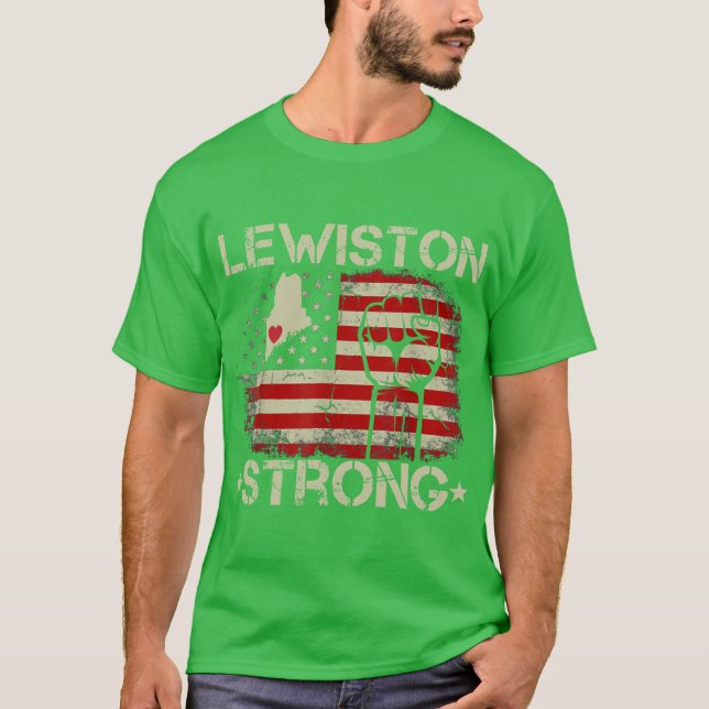 Lewiston Strong T-Shirt (Front)