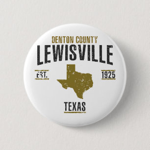 Lewisville 6 Cm Round Badge