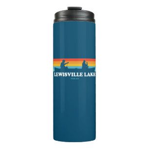 Lewisville Lake Texas Canoe Thermal Tumbler
