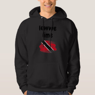Lewwe Lime Trinidad And Tobago Sayings Trini Pride Hoodie