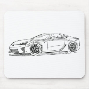 Lex LFA Mouse Mat