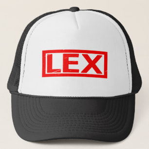 Lex Stamp Trucker Hat