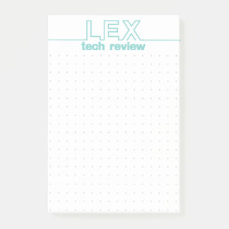 LEX TECH REVIEW Company Brand Post-it Notes