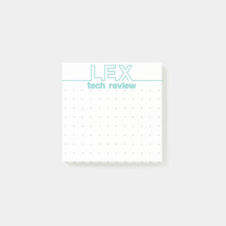 Lex Tech Review Custom Design Post-it Notes