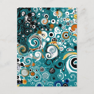 LEXA - ABSTRACT POSTCARD