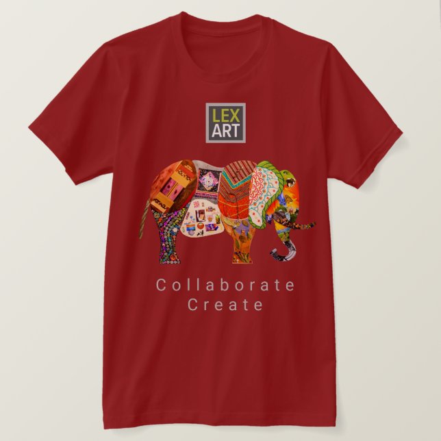 LexArt Collaborate Shirt - Bright (Design Front)