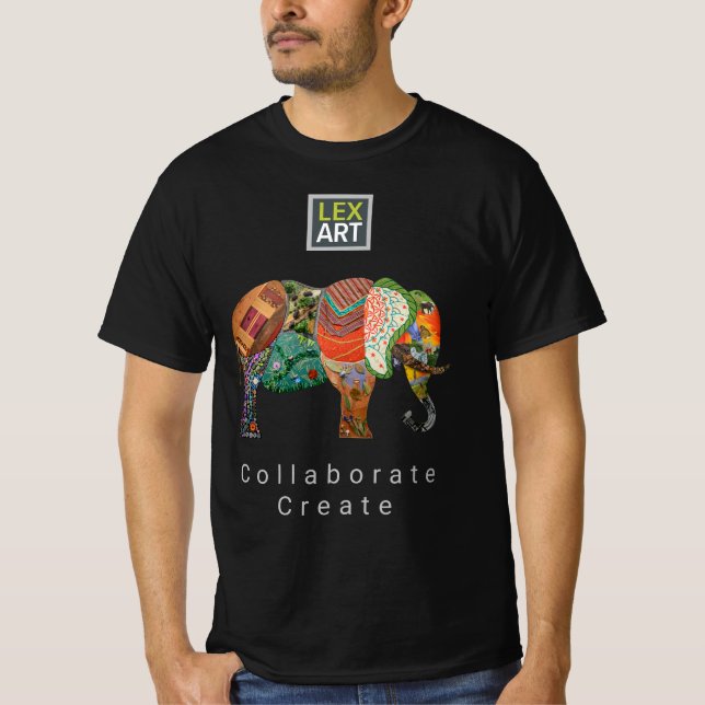 LexArt Collaborate Shirt v2 - Dark Colour (Front)