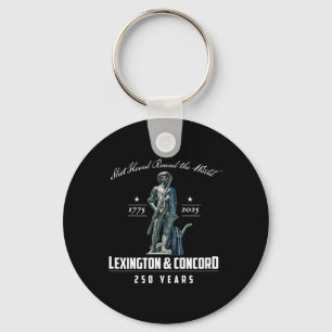 Lexington And Concord 250 Years _2 Key Ring