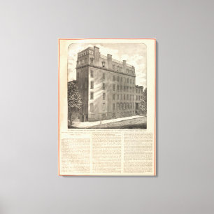 Lexington Avenue Turkish and Roman Baths Canvas Print