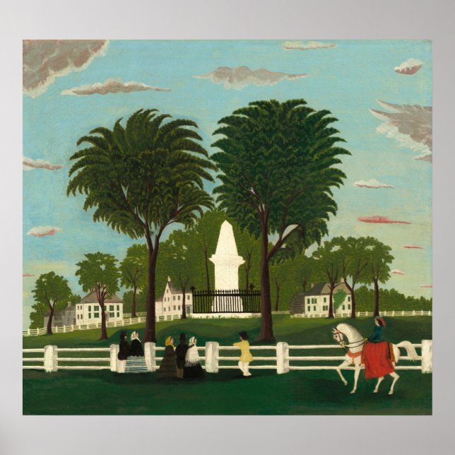 Lexington Battle Monument - Fine Art Poster (Front)