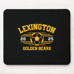 Lexington Golden Bears Soccer Ball 2025  Mouse Mat