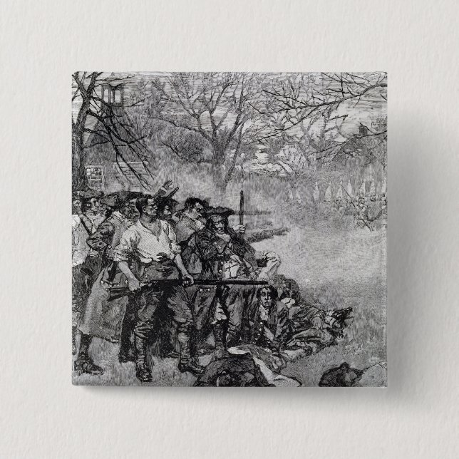 Lexington Green 15 Cm Square Badge (Front)