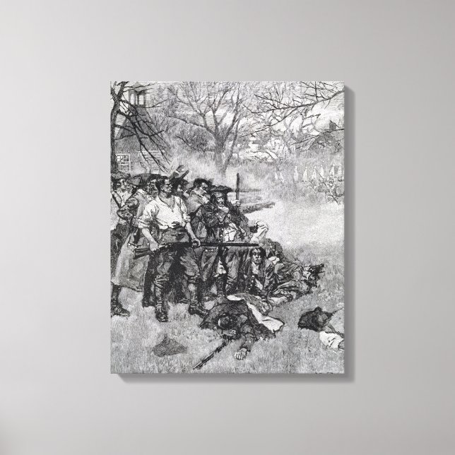 Lexington Green Canvas Print (Front)