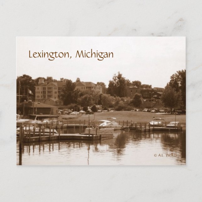 Lexington Harbour Postcard (Front)
