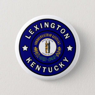 Lexington Kentucky 6 Cm Round Badge