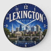 Lexington Kentucky Bluegrass State City Decor