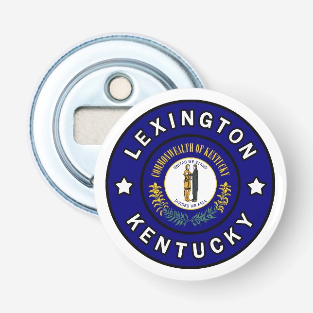 Lexington Kentucky Bottle Opener (Front)