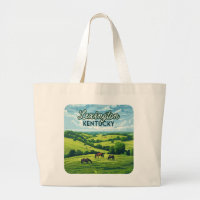 Lexington Kentucky Horses Bluegrass Farms Vintage