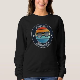Lexington Kentucky KY Vacation Souvenir Sunglasses Sweatshirt