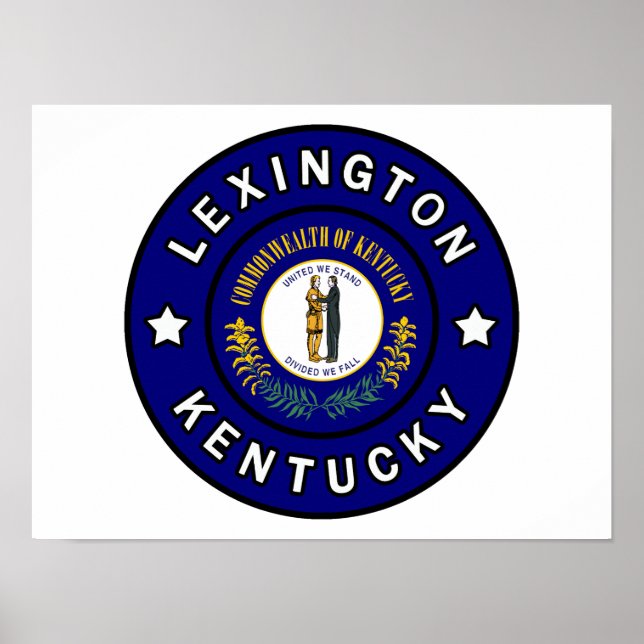 Lexington Kentucky Poster (Front)
