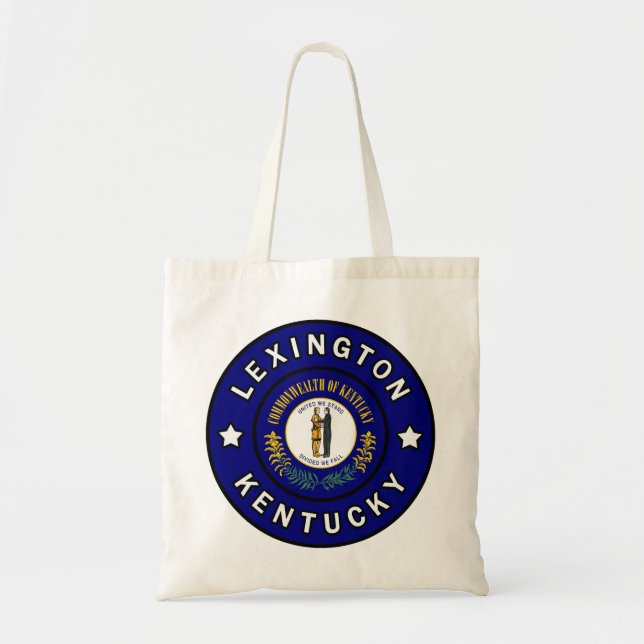 Lexington Kentucky Tote Bag (Front)