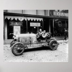 Lexington, Pikes Peak Car: 1921 Poster