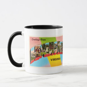 Lexington Virginia VA Old Vintage Travel Postcard- Mug