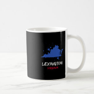 Lexington Virginia Va Paint Splatter Vacation Souv Coffee Mug