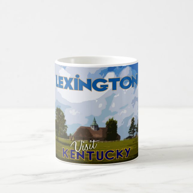 Lexington, Visit Kentucky... Coffee Mug (Center)