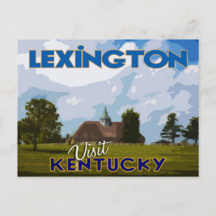 Lexington, Visit Kentucky... Postcard