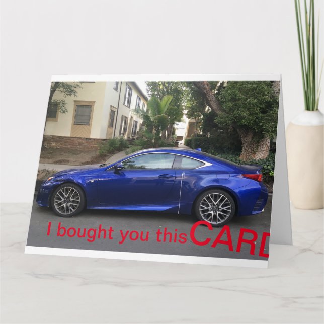 Lexus Birdwatcher Birdday Card 2020 (Front)